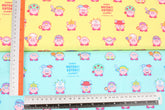 Nintendo Kirby Oxford Licensed Fabric printed in Japan by the Half Yard